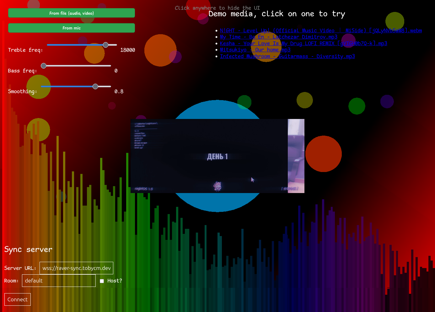 raver.tobycm.dev preview